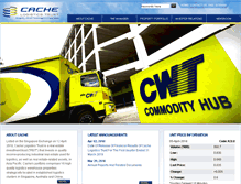 Tablet Screenshot of cache-reit.com